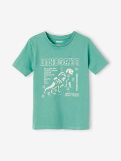 Jungenkleidung-Shirts, Poloshirts & Rollkragenpullover-Shirts-Jungen T-Shirt mit Schriftzug Oeko-Tex®