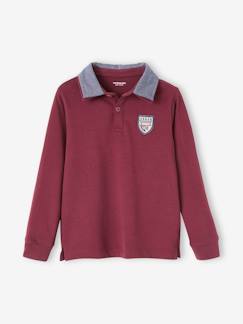 Jungenkleidung-Shirts, Poloshirts & Rollkragenpullover-Poloshirts-Jungen Poloshirt, 2-in-1-Look