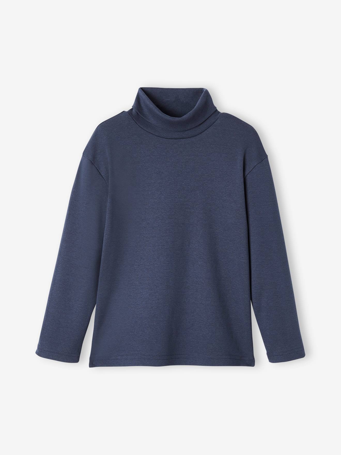 Thumbnail - 3er-Pack Jungen Rollkragenshirts BASIC