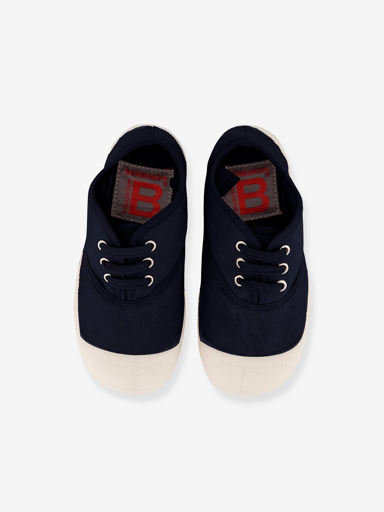 Thumbnail - Kinder Stoffschuhe mit Schnürung BENSIMON