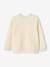 Mädchen Sweatshirt aus Teddyfleece - beige+rosa - 4
