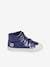 Mädchen High-Sneakers mit Klett - blau metallic+rosegold - 2