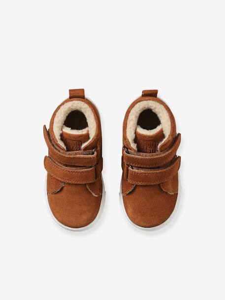 Gefütterte Baby Sneakers - hellbraun - 4