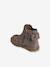 Mädchen Baby Boots mit Dehneinsatz - camelfarben+marine+taupe metallic - 19