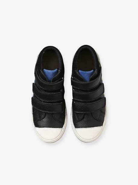 Jungen High-Sneakers - braun+schwarz - 10