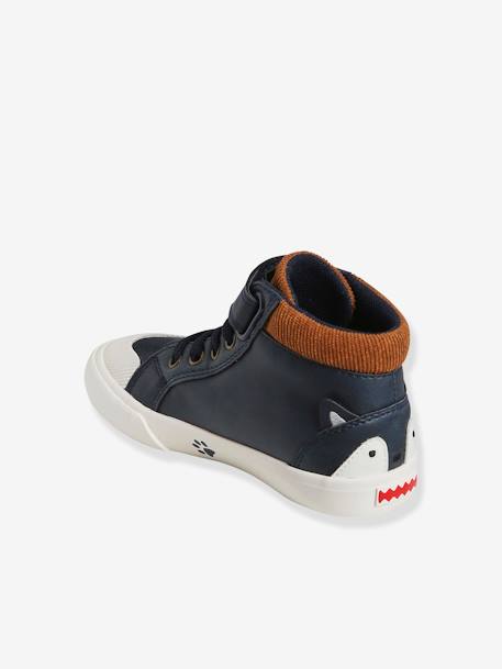 Jungen High-Sneakers, Anziehtrick - marine - 3
