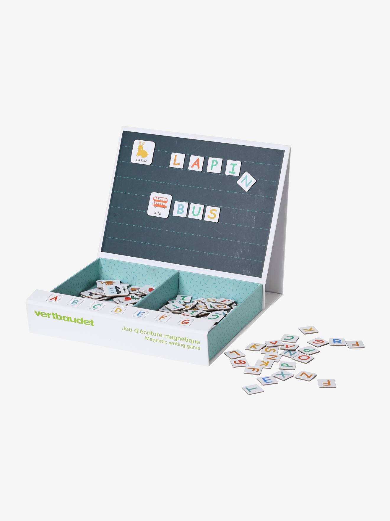 Schreiblernbox mit Magneten