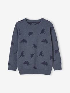 Jungenkleidung-Pullover, Strickjacken, Sweatshirts-Jungen Pullover mit Dinos Oeko-Tex