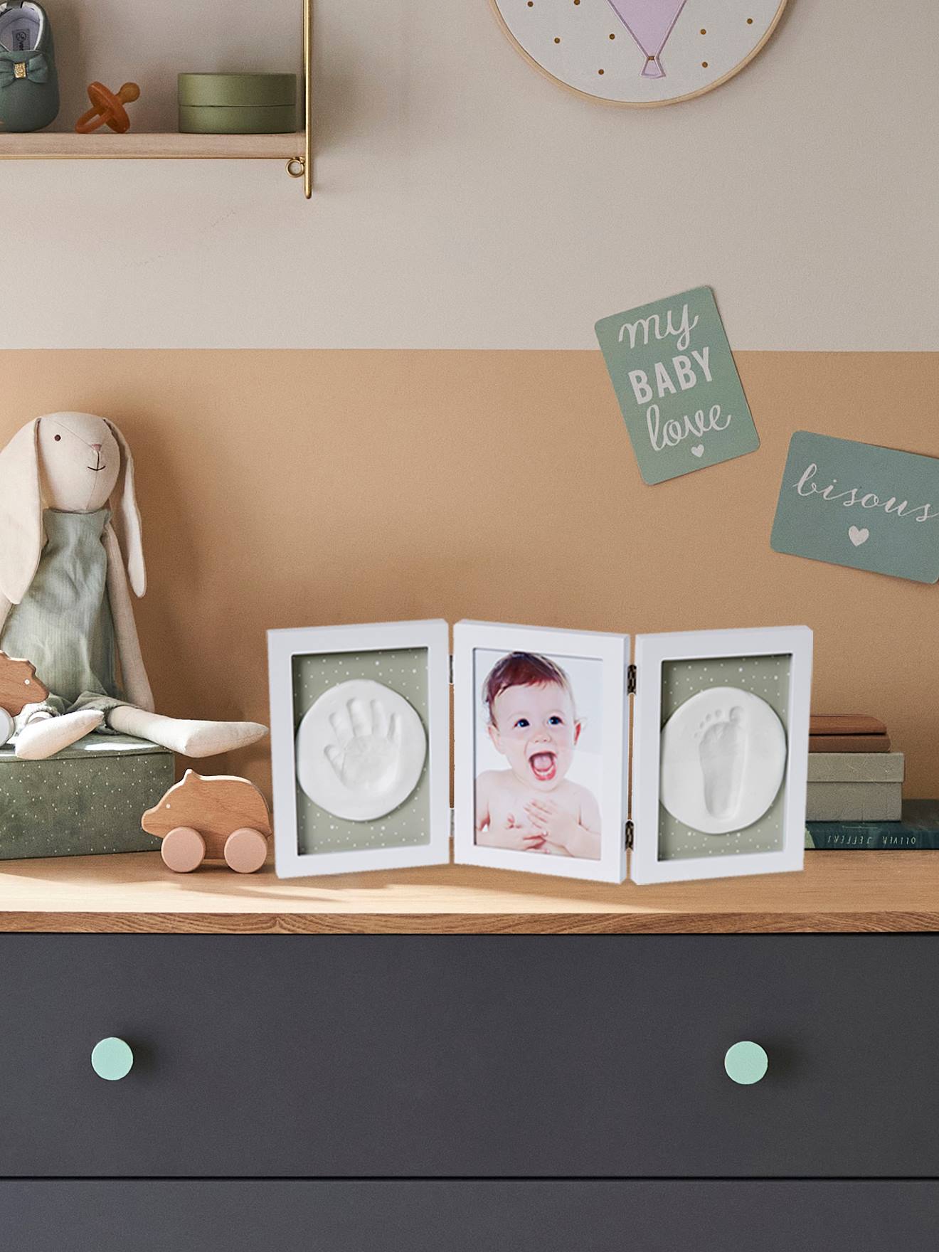 Thumbnail - Baby Abdruck-Set mit Bilderrahmen