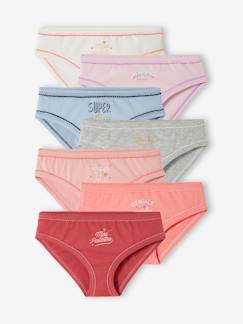 Maedchenkleidung-Unterwäsche, Socken, Strumpfhosen-Unterhosen-7er-Pack Mädchen Slips