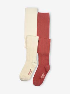 Maedchenkleidung-Unterwäsche, Socken, Strumpfhosen-2er-Pack Mädchen Strumpfhosen Oeko-Tex®
