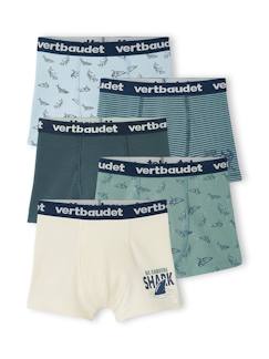 Jungenkleidung-Unterwäsche & Socken-Unterhosen & Boxershorts-5er-Pack Jungen Boxershorts, Haie