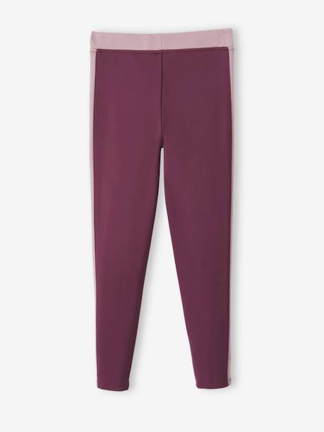 Mädchen Sport-Leggings - marine+pflaume+rosa - 5