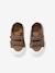 Jungen Baby Sneakers, Klett - braun+marine - 4