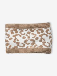 Maedchenkleidung-Accessoires-Mützen, Schals & Handschuhe-Mädchen Loopschal, Animal-Muster