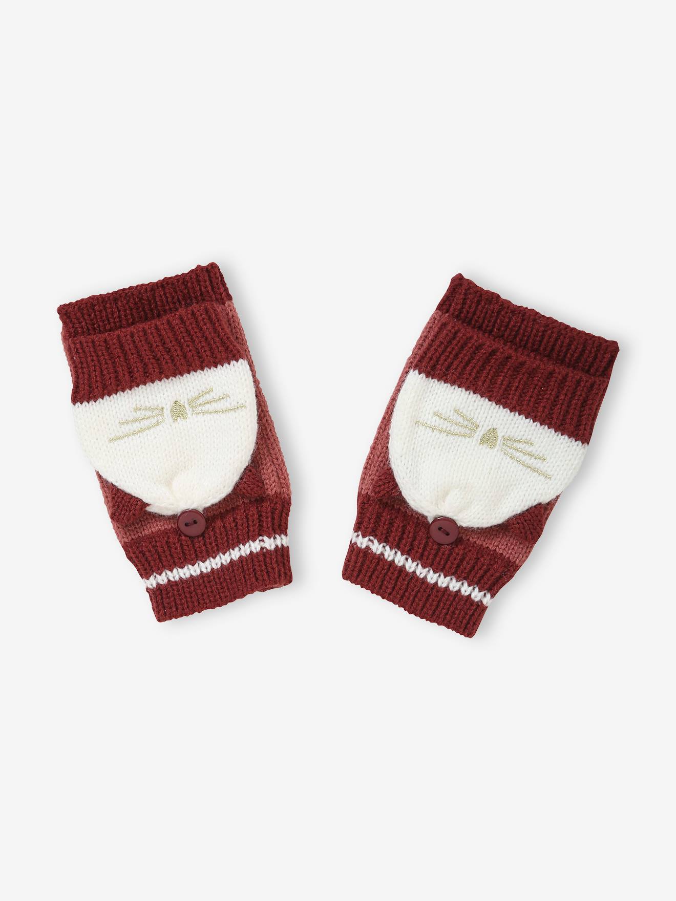 Mädchen 2-in-1-Handschuhe