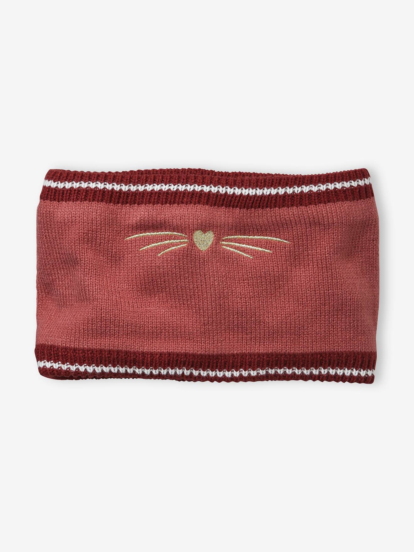 Mädchen Loopschal mit Katze