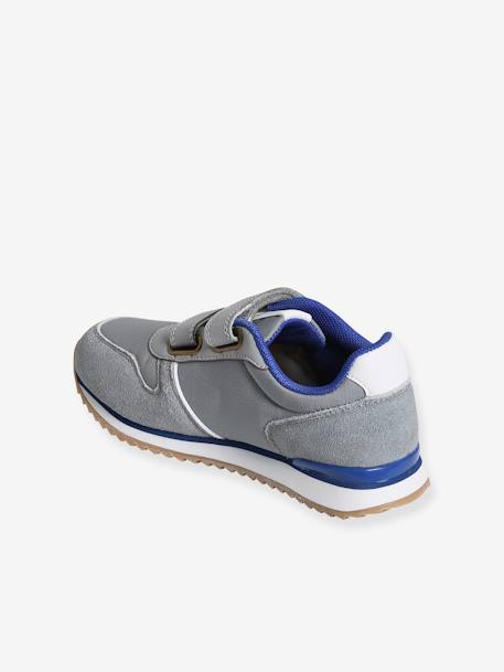 Jungen Klett-Sneakers, Running-Style - grau+marine - 3