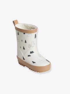 Kinderschuhe-Babyschuhe-Babyschuhe Jungen-Stiefel-Baby Gummistiefel, Warmfutter