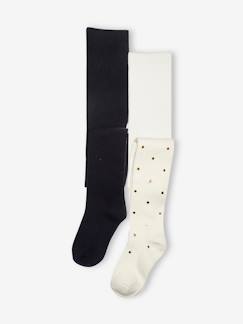 Maedchenkleidung-Unterwäsche, Socken, Strumpfhosen-Strumpfhosen-2er-Pack Mädchen Strumpfhosen
