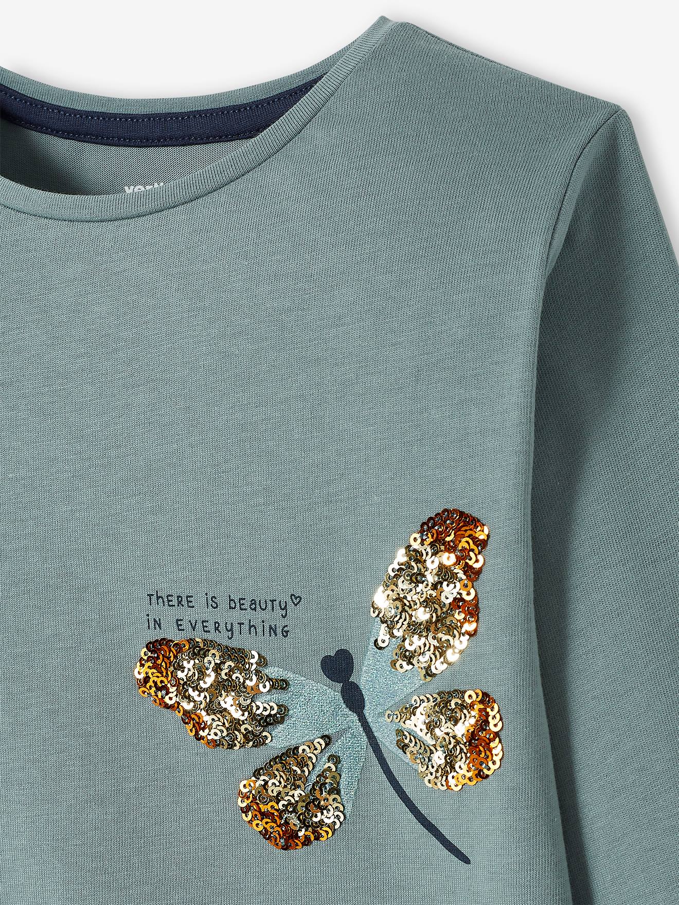 Thumbnail - Mädchen Shirt mit Paillettenmotiv