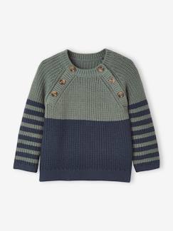 Babymode-Pullover, Strickjacken & Sweatshirts-Pullover-Jungen Baby Strickpullover