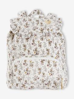 Babymode-Accessoires-Mädchen Kindergartenrucksack, Blumen
