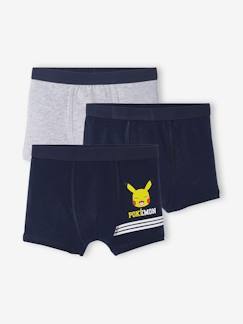 Jungenkleidung-Unterwäsche & Socken-3er-Pack Jungen Boxershorts POKEMON™ Oeko-Tex®