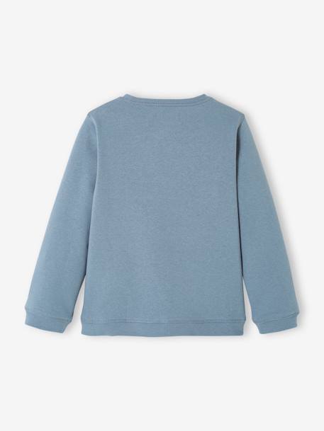 Mädchen Sweatshirt BASIC - blau-les copines+pflaume+pudrig rosa+rosa+schokolade+smaragdgrün+violett - 4