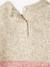Baby Strickpullover, Streifen - pfirsich - 4