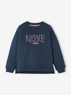 Maedchenkleidung-Pullover, Strickjacken & Sweatshirts-Sweatshirts-Mädchen Sportshirt mit 3D-Motiv