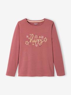 Maedchenkleidung-Shirts & Rollkragenpullover-Mädchen Shirt mit Messageprint Oeko Tex®