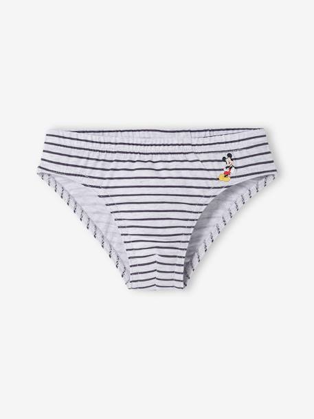 7er-Pack Jungen Slips Disney MICKY MAUS Oeko-Tex - grau/grau meliert/blau - 7