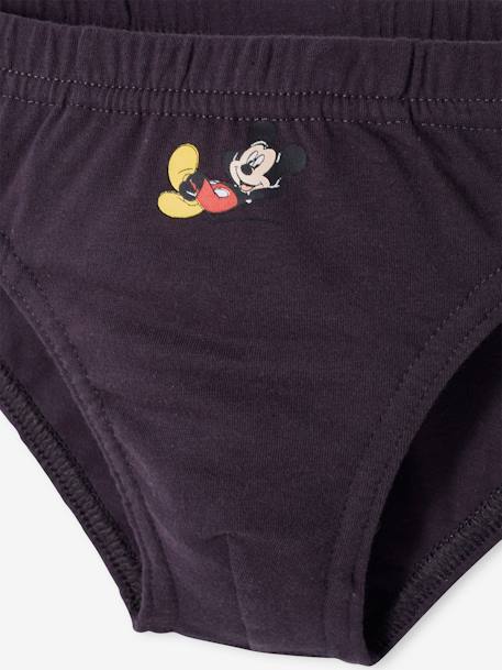 7er-Pack Jungen Slips Disney MICKY MAUS Oeko-Tex - grau/grau meliert/blau - 11
