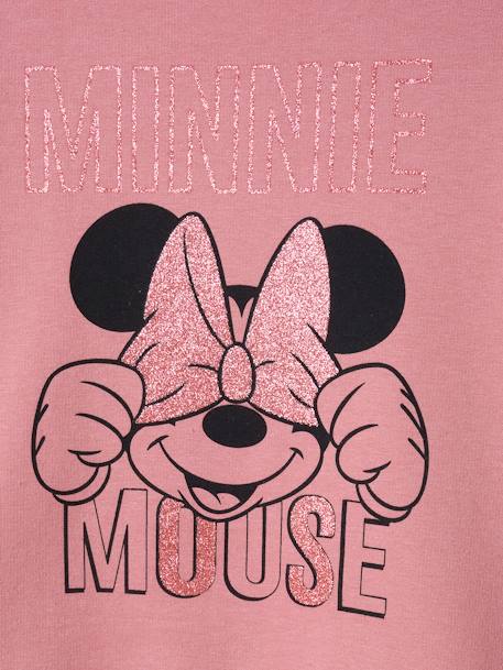 Mädchen Sweatshirt Disney MINNIE MAUS, Glitzerprint - rosa - 3