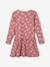 Mädchen Kleid BASIC - bordeaux bedruckt+mehrfarbig bedruckt/herzen+nachtblau bedruckt+rosa bedruckt - 16