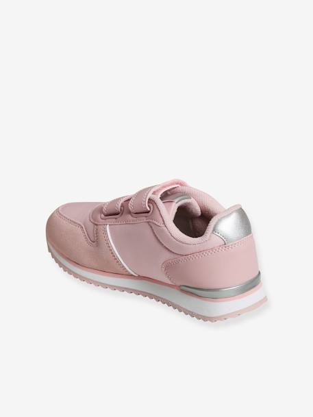 Mädchen Klett-Sneakers - bordeaux+marine+weiß - 15