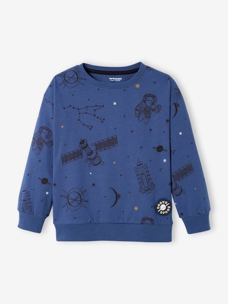 Jungen Shirt, Weltraum - dunkelblau bedruckt - 3