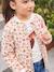 Mädchen Bomberjacke mit Recycling-Polyester - beige bedruckt+mehrfarbig geblümt - 9