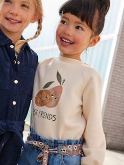 Maedchenkleidung-Pullover, Strickjacken & Sweatshirts-Mädchen Sweatshirt mit Motiv