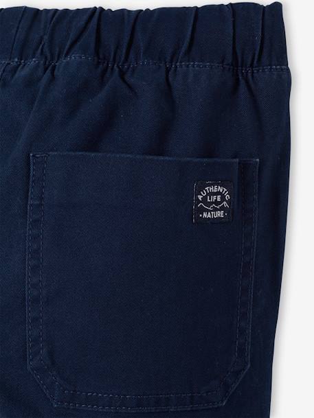 Jungen Cargohose mit Dehnbund Oeko-Tex - camelfarben+dunkelblau+dunkelkhaki+marine - 39
