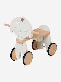 Spielzeug-Baby-Schaukeltiere, Lauflernwagen, Lauflernhilfe & Rutschfahrzeuge-Baby Laufrad Holz FSC®, 4 Räder