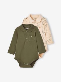 Babymode-Shirts & Rollkragenpullover-2er-Pack Baby Bodys, Langarm