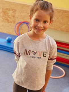 Maedchenkleidung-Shirts & Rollkragenpullover-Mädchen Sport-Shirt „Move together“