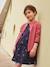 Mädchen Kleid BASIC - bordeaux bedruckt+mehrfarbig bedruckt/herzen+nachtblau bedruckt+rosa bedruckt - 8