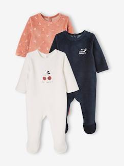 Babymode-Strampler & Schlafanzüge-3er-Pack Baby Strampler BASIC