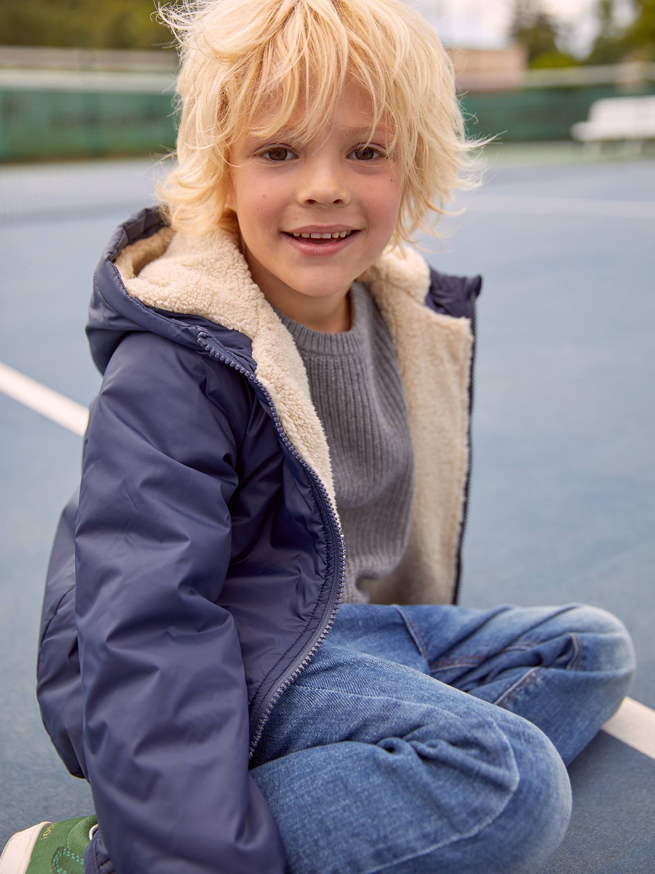 Thumbnail - Jungen 3-in-1-Jacke mit Recycling-Polyester