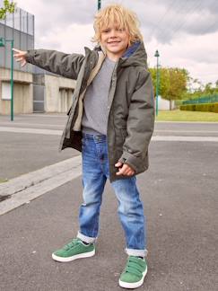 Kinderkleidung für den Herbst-Jungen 3-in-1-Jacke mit Recycling-Polyester