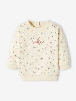Babymode-Pullover, Strickjacken & Sweatshirts-Sweatshirts-Baby Sweatshirt, Print & Stickerei