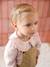 Mädchen Baby Bluse mit Volantkragen, Musselin - altrosa+khaki - 5